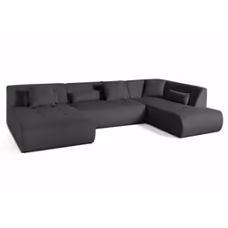 Best Mobilier 1714GF canapé Gris - Vue supplémentaire 3
