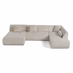 Best Mobilier 1714BEI canapé Beige - Vue supplémentaire 8