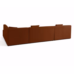 Best Mobilier 1714TER canapé Orange - Vue supplémentaire 5