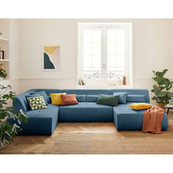 Best Mobilier 1715B canapé Bleu