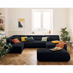 Best Mobilier 1715N canapé Noir - Vue supplémentaire 2