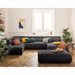 Best Mobilier 1715GF canapé Gris - Vue supplémentaire 2