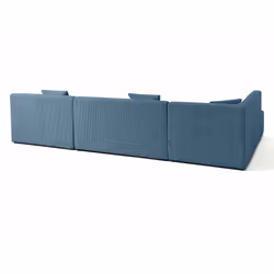 Best Mobilier 1725B canapé Bleu - Vue supplémentaire 6