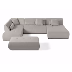 Best Mobilier 1725GC canapé Gris - Vue supplémentaire 8