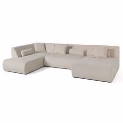 Best Mobilier 1725BEI canapé Beige - Vue supplémentaire 4
