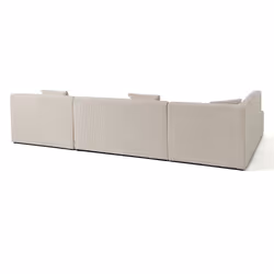 Best Mobilier 1725BEI canapé Beige - Vue supplémentaire 6