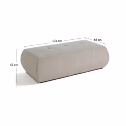 Best Mobilier 1726V pouf - Vue supplémentaire 6