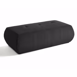 Onyx - pouf d'appoint - en velours côtelé