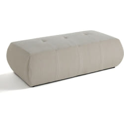 Onyx - pouf d'appoint - en velours côtelé