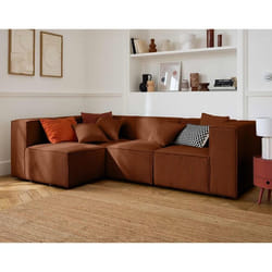 Best Mobilier 1730TER canapé Orange