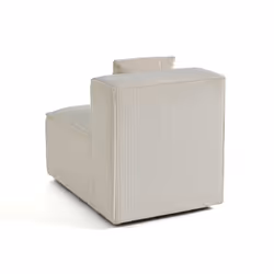Best Mobilier 1733BEI canapé Beige - Vue supplémentaire 4