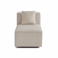 Best Mobilier 1733BEI canapé Beige - Vue supplémentaire 7
