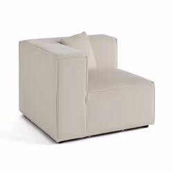 Best Mobilier 1734BEI canapé Beige - Vue supplémentaire 3