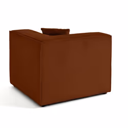 Best Mobilier 1734TER canapé Orange - Vue supplémentaire 4