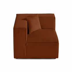 Best Mobilier 1734TER canapé Orange - Vue supplémentaire 7