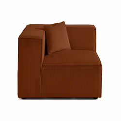 Best Mobilier 1734TER canapé Orange - Vue supplémentaire 8