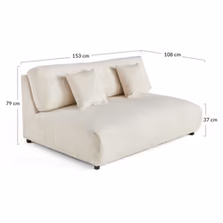 Best Mobilier 1831V canapé Vert - Vue supplémentaire 8
