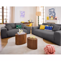 Best Mobilier 1826GF canapé Gris - Vue supplémentaire 4