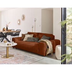 Best Mobilier 1826TER canapé Orange