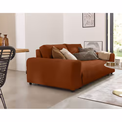Best Mobilier 1826TER canapé Orange - Vue supplémentaire 2