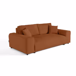 Best Mobilier 1826TER canapé Orange - Vue supplémentaire 5