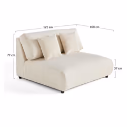 Best Mobilier 1828GF canapé Gris - Vue supplémentaire 8
