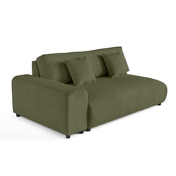 Garance - module d'assise 3 places avec accoudoir gauche - en velours côtelé