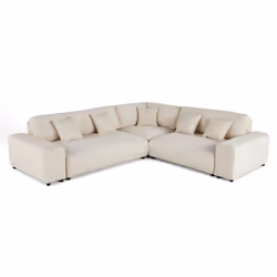 Best Mobilier 1839BEI canapé Beige - Vue supplémentaire 3