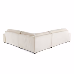 Best Mobilier 1839BEI canapé Beige - Vue supplémentaire 5