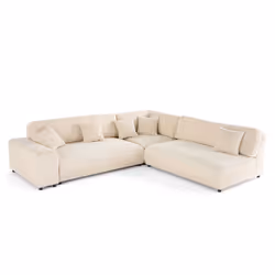 Best Mobilier 1841BEI canapé Beige - Vue supplémentaire 3