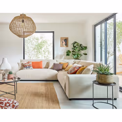 Best Mobilier 1842BEI canapé Beige - Vue supplémentaire 2