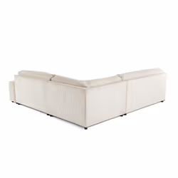 Best Mobilier 1842BEI canapé Beige - Vue supplémentaire 5