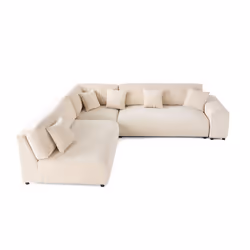 Best Mobilier 1842BEI canapé Beige - Vue supplémentaire 8