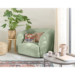 Ernee - fauteuil cocon - en velours