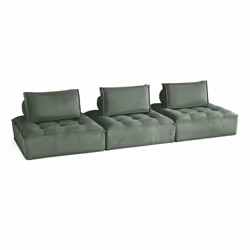 Best Mobilier 1859V canapé Vert - Vue supplémentaire 2