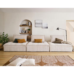Best Mobilier 1859BEI canapé Beige
