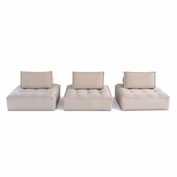 Best Mobilier 1859BEI canapé Beige - Vue supplémentaire 7