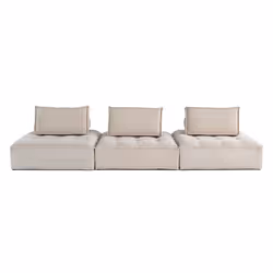 Best Mobilier 1859BEI canapé Beige - Vue supplémentaire 8