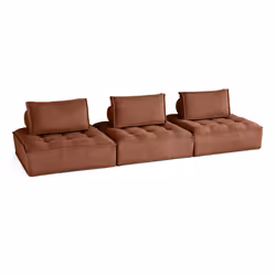 Best Mobilier 1859TER canapé Orange - Vue supplémentaire 2