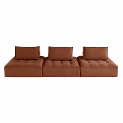 Best Mobilier 1859TER canapé Orange - Vue supplémentaire 6