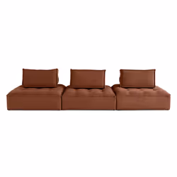 Best Mobilier 1859TER canapé Orange - Vue supplémentaire 8