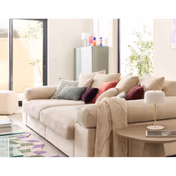 Best Mobilier 1867BEI canapé Beige - Vue supplémentaire 2