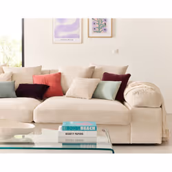 Best Mobilier 1867BEI canapé Beige - Vue supplémentaire 4