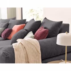 Best Mobilier 1867G canapé Gris - Vue supplémentaire 3