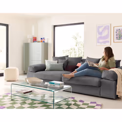 Best Mobilier 1867G canapé Gris - Vue supplémentaire 4