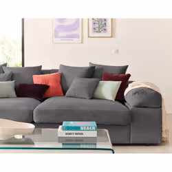 Best Mobilier 1867G canapé Gris - Vue supplémentaire 5