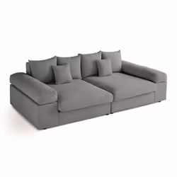 Best Mobilier 1867G canapé Gris - Vue supplémentaire 7
