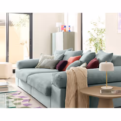 Best Mobilier 1867B canapé Bleu - Vue supplémentaire 2