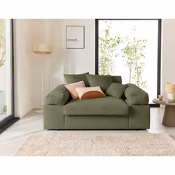 Aspen - Fauteuil XL - assise profonde - velours côtelé