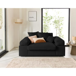Aspen - Fauteuil XL - assise profonde - velours côtelé